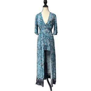 Charlotte Russe Paisley Romper Dress